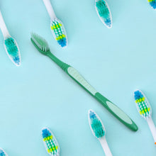 Plastic Toothbrush With Plastic Round Box for Men and Women, Kids, Adults Plastic Toothbrush (10 pcs Set)