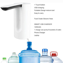 USB Electric Water Dispenser Pump, Portable Bottle Pump for Home & Travel Use