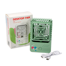 Mini Rechargeable Desktop Fan for Home & Office (USB, Handheld)