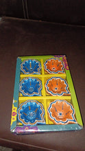 Decorative Hand Painted Clay Puja Diya for Diwali Home Indoor Outdoor Handmade Diya (6 Pcs Set/ Mix Design)