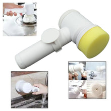 Portable Electric Cleaning Brush with 3 Replaceable Brush Heads (5 In 1)