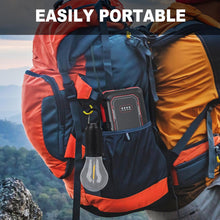 Rechargeable LED Camping Lantern – 3 Modes, Portable with Clip Hook (1 Pc)