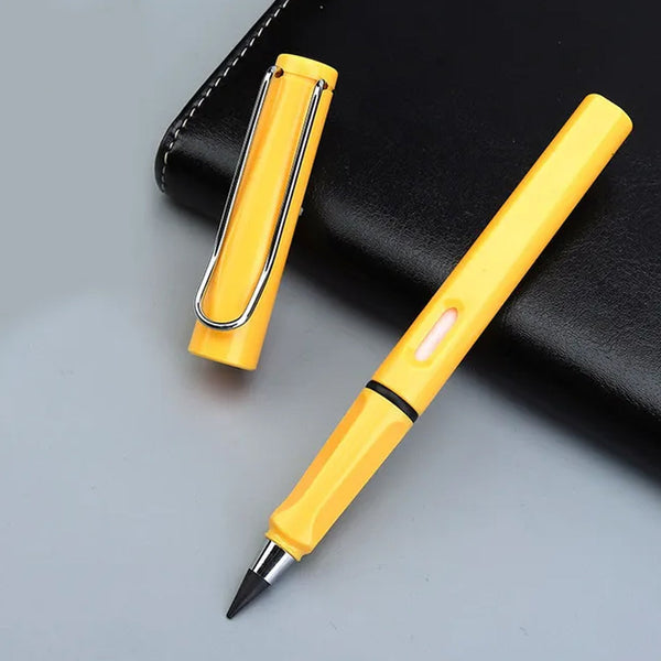 2-in-1 Everlasting Magic Pencil with Replaceable Eraser – Inkless, Reusable, Portable