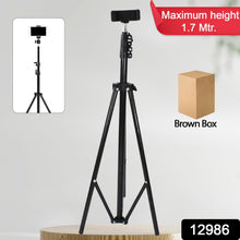Professional Tripod for DSLR Photography (Max Height 178cm, Multi-Head, Folding)