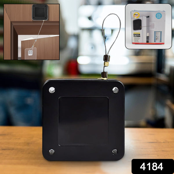 Automatic Door Closer Punch-Free Automatic Sensor Door Closer With 4 Screw